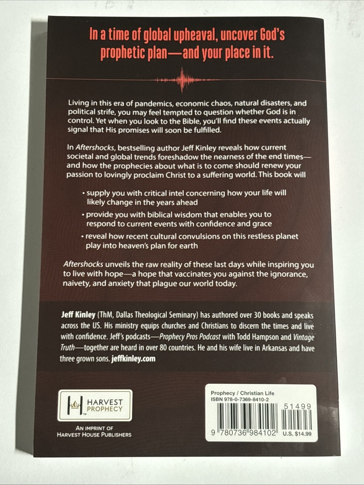 Aftershocks: Christians Entering a New Era of Global Crisis by Kinley, Jeff