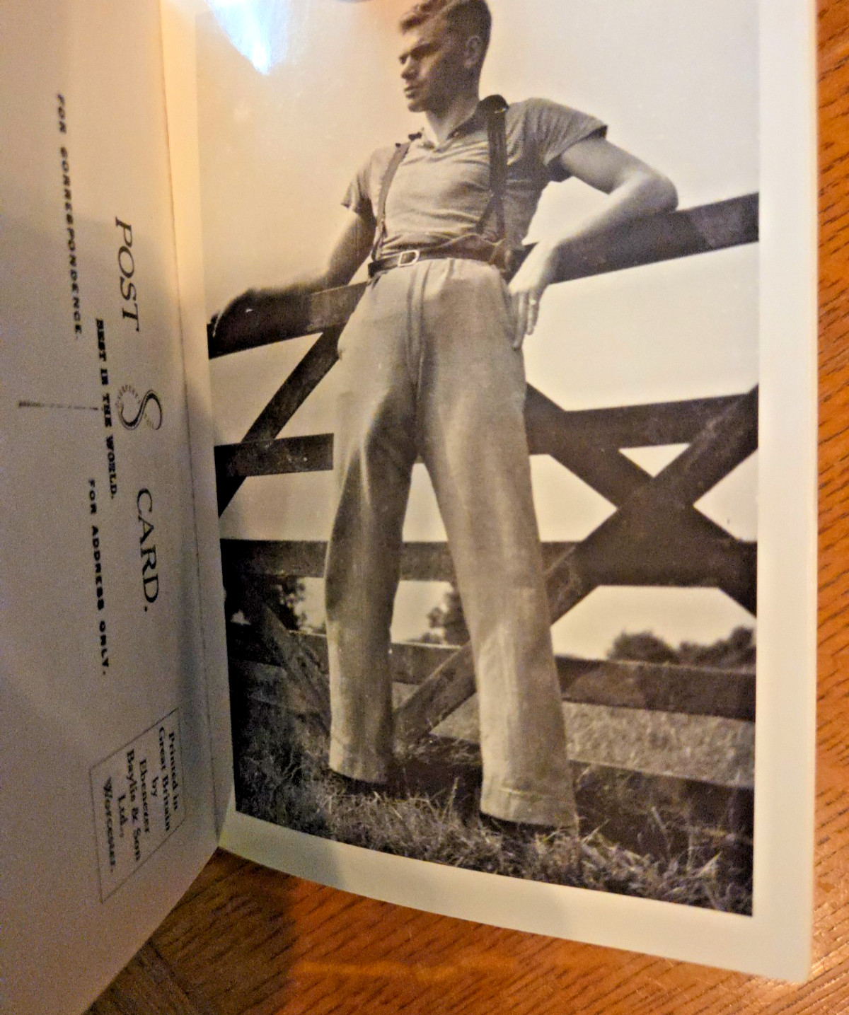 Monty’s Private Pictures Postcard Gay B&W Photos LGBT Book Postcrossing