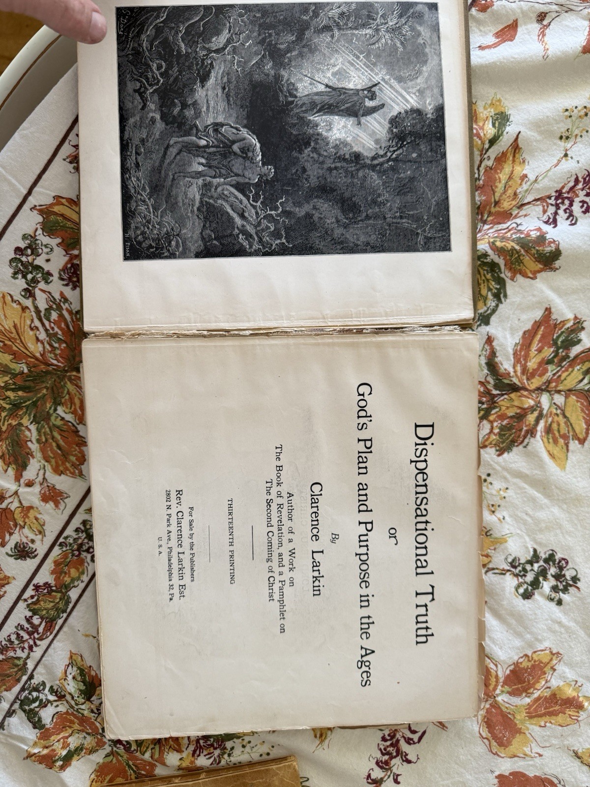 Dispensational Truth by Clarence Larkin And Truth On Canvas By Roy Brown
