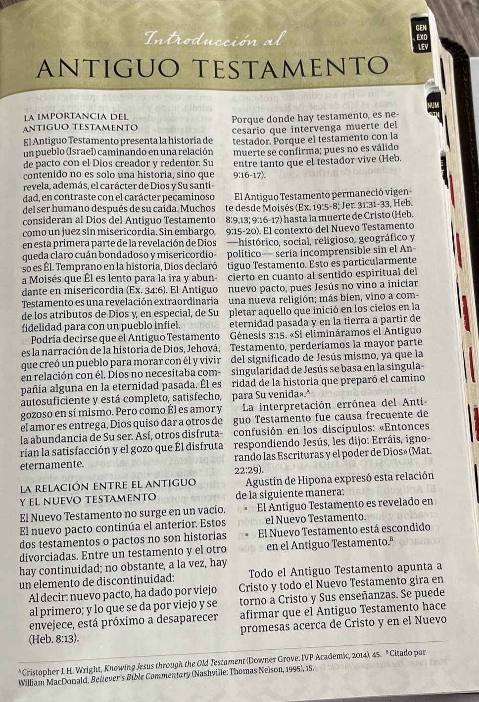 Biblia tematica RVR 1960 de Estudio, Marrón OscuroPiel Fabricada indice