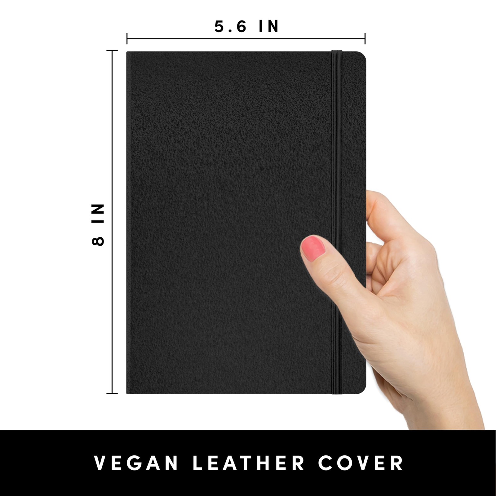 Lined Journal Notebook, Hardcover Journal for Women & Men, 160 Pages, 5.6 in …