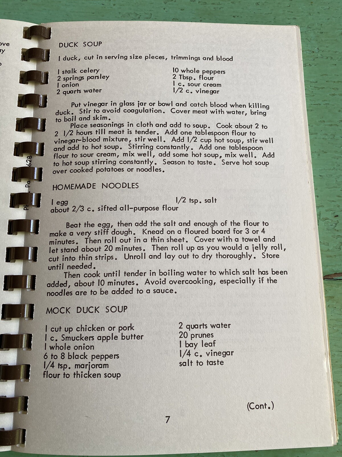 Vintage 1984 Council 106 Polish National Alliance Cookbook Recipes Cook Book