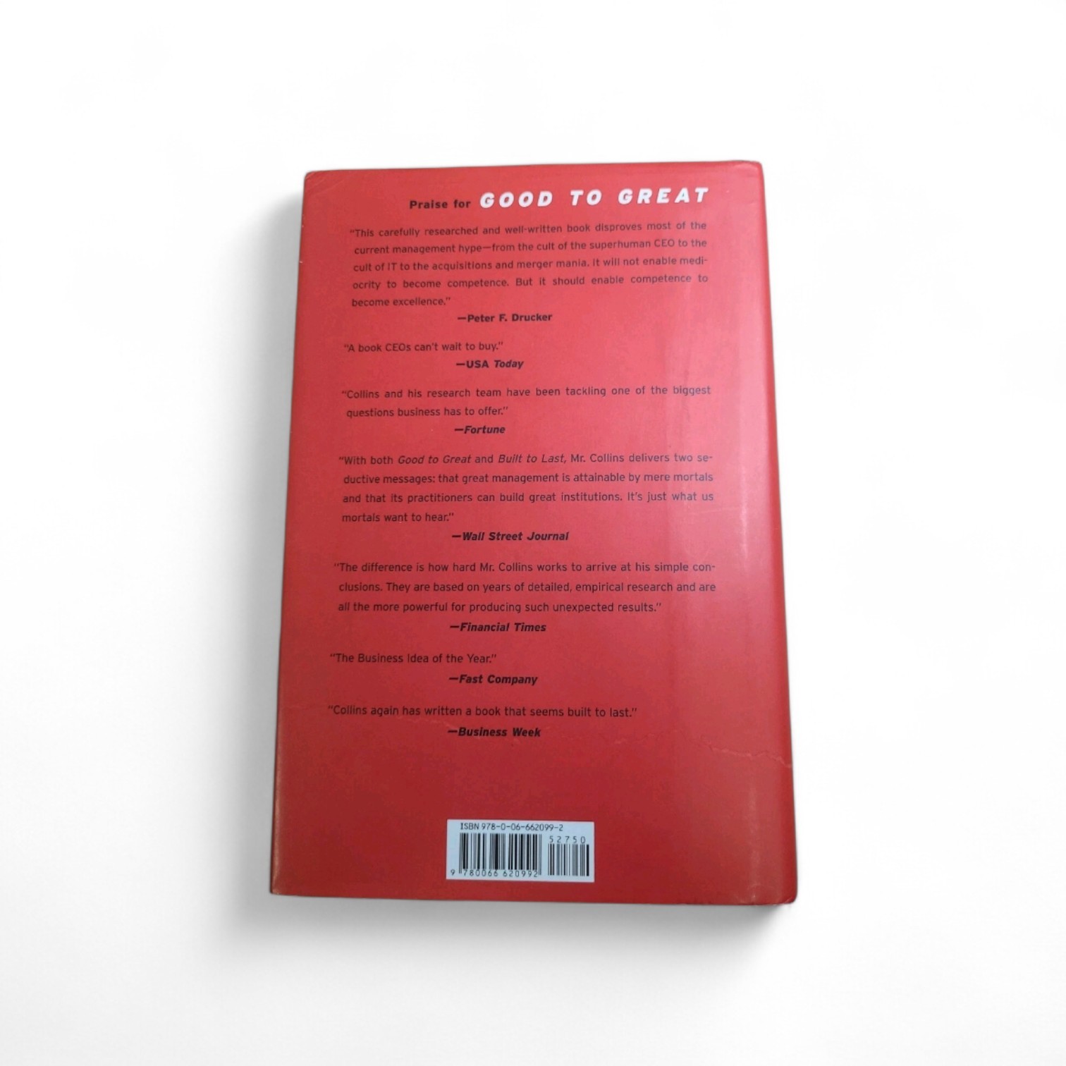 Good to Great : Why Some Companies Make the Leap… and Others Don’t by Jim Col…