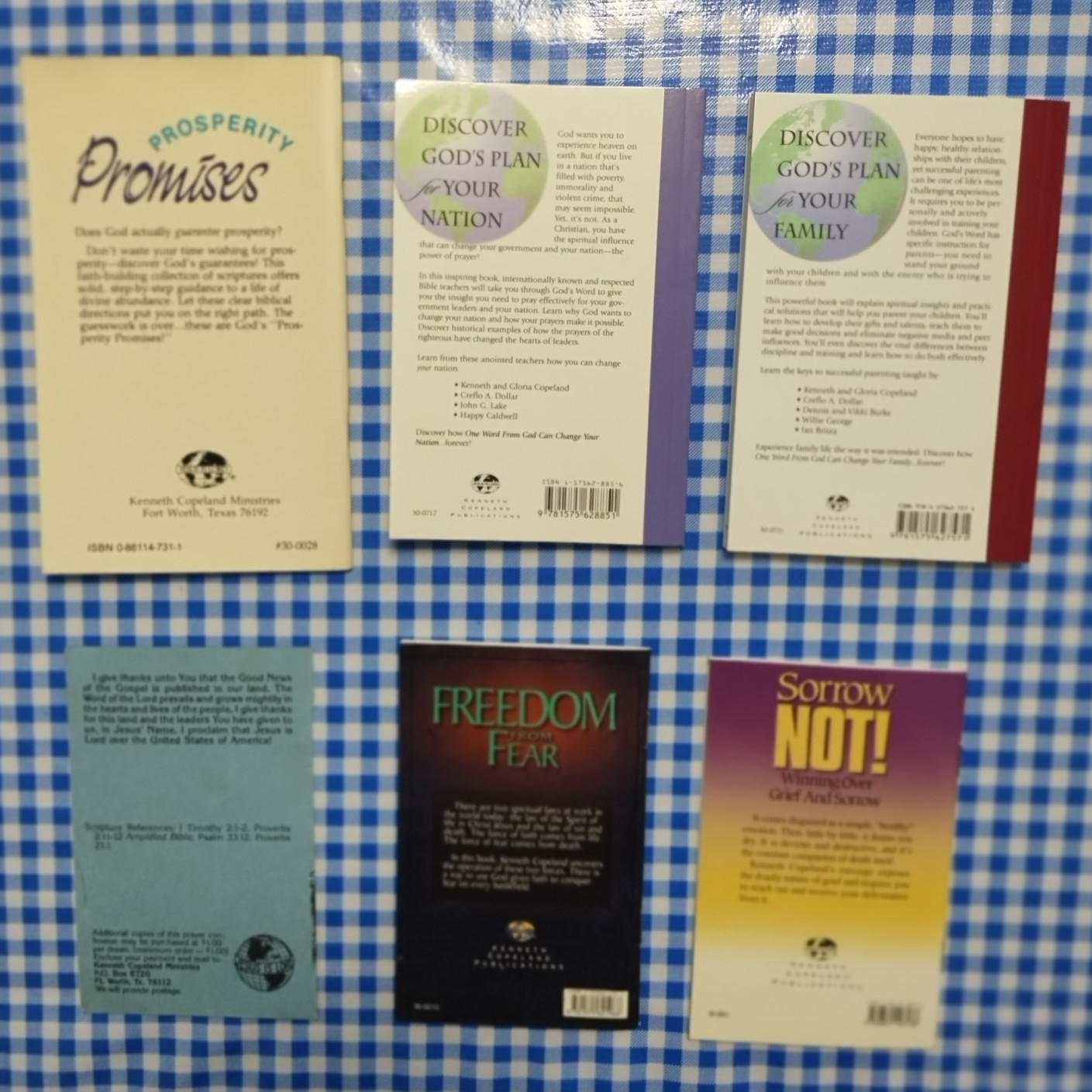 Kenneth & Gloria Copeland Books & More Mixed Lot of 29 Items