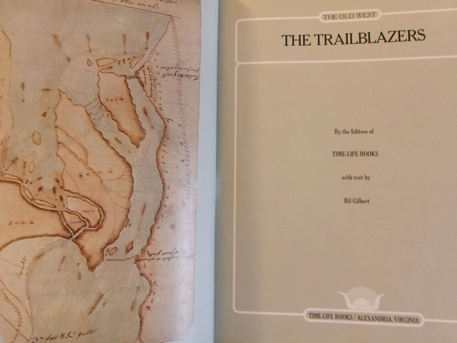 THE OLD WEST *The Trailblazers* Hardcover Time Life Book c. 1979 ~ Very Good
