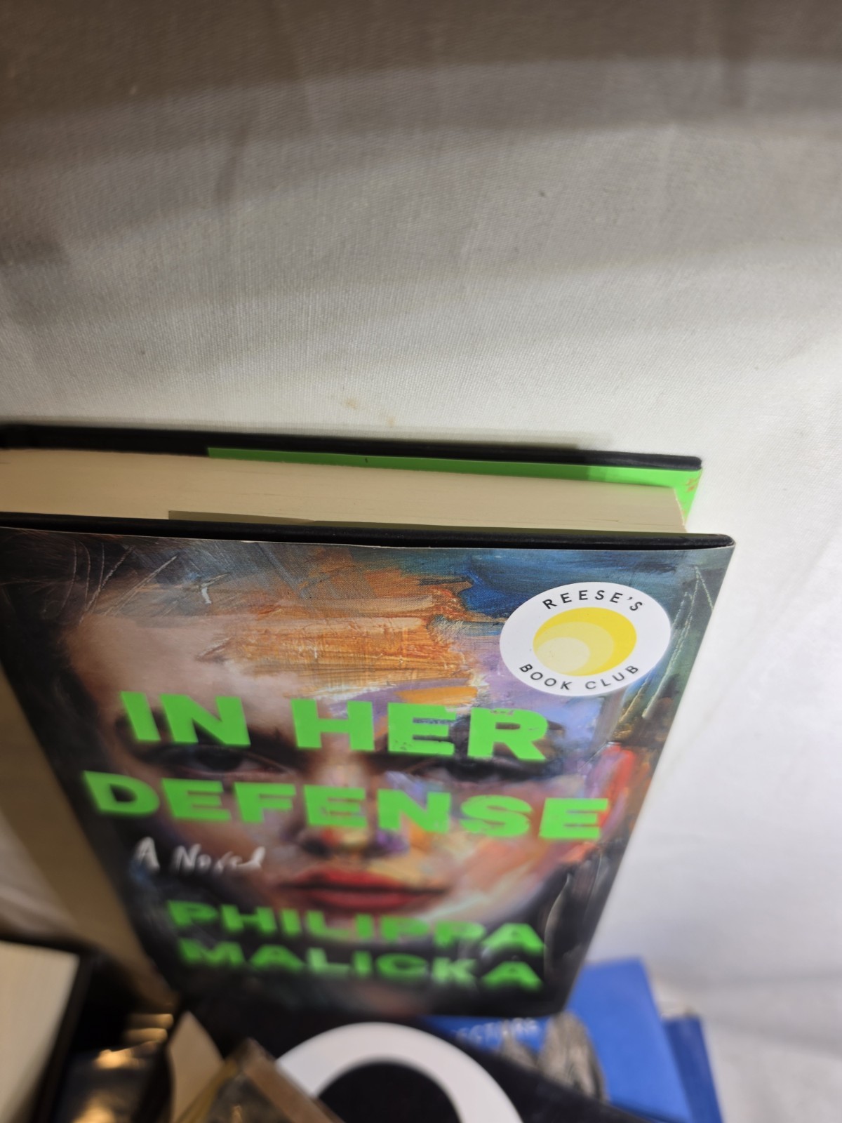 In Her Defense by Philippa Malicka NEW Hardcover/Dust Jacket Reese’s Book Club