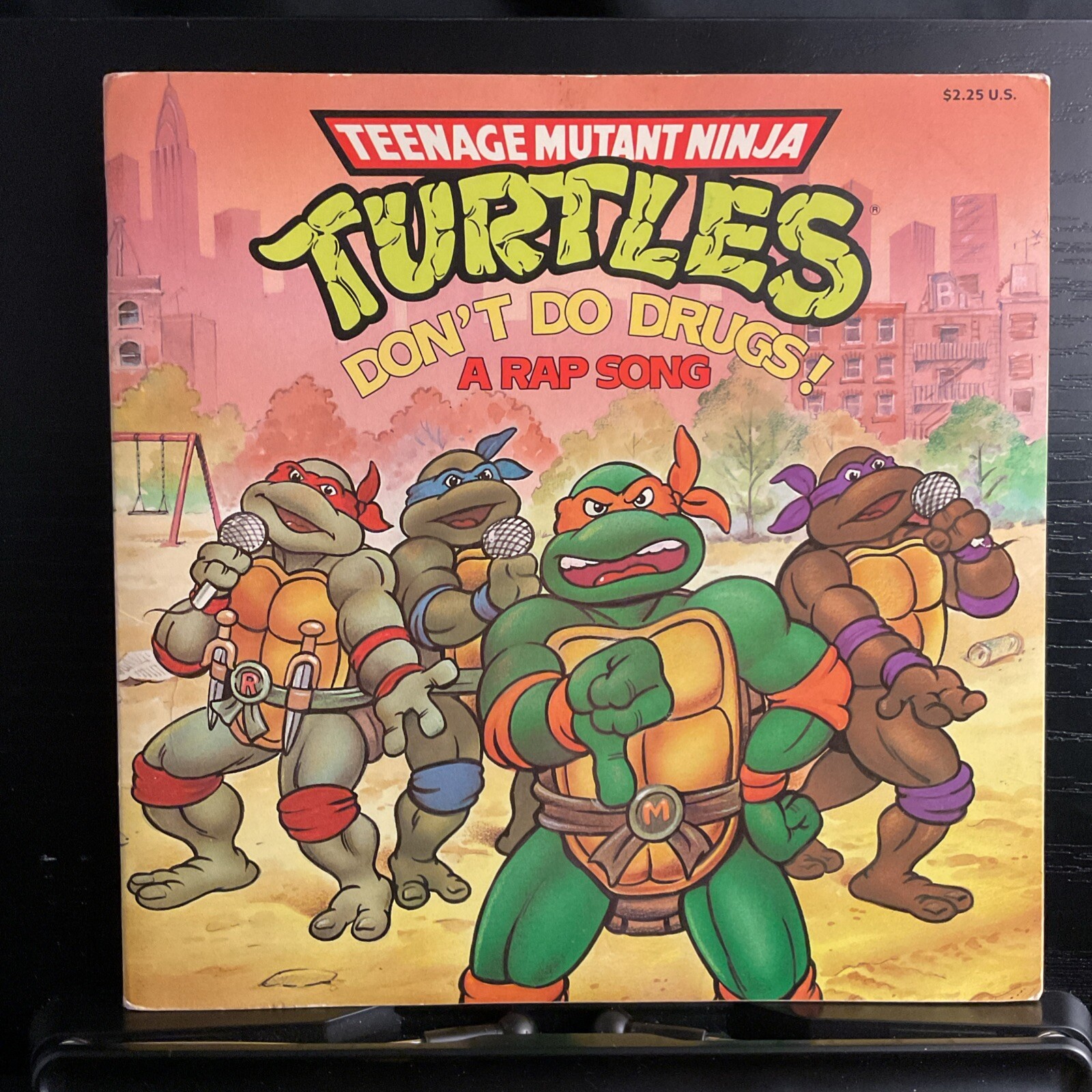 Teenage Mutant Ninja Turtles Don’t Do Drugs by Bobbi Katz 1991 1st Ed. VTG PB