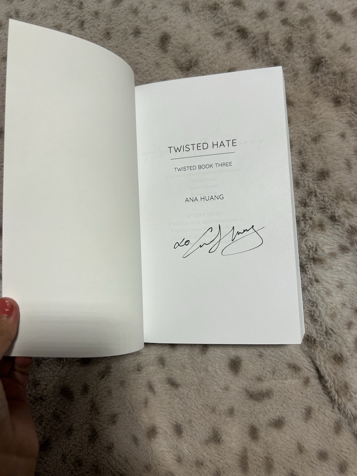 Twisted Hate By Ana Huang Cover to Cover Special Edition