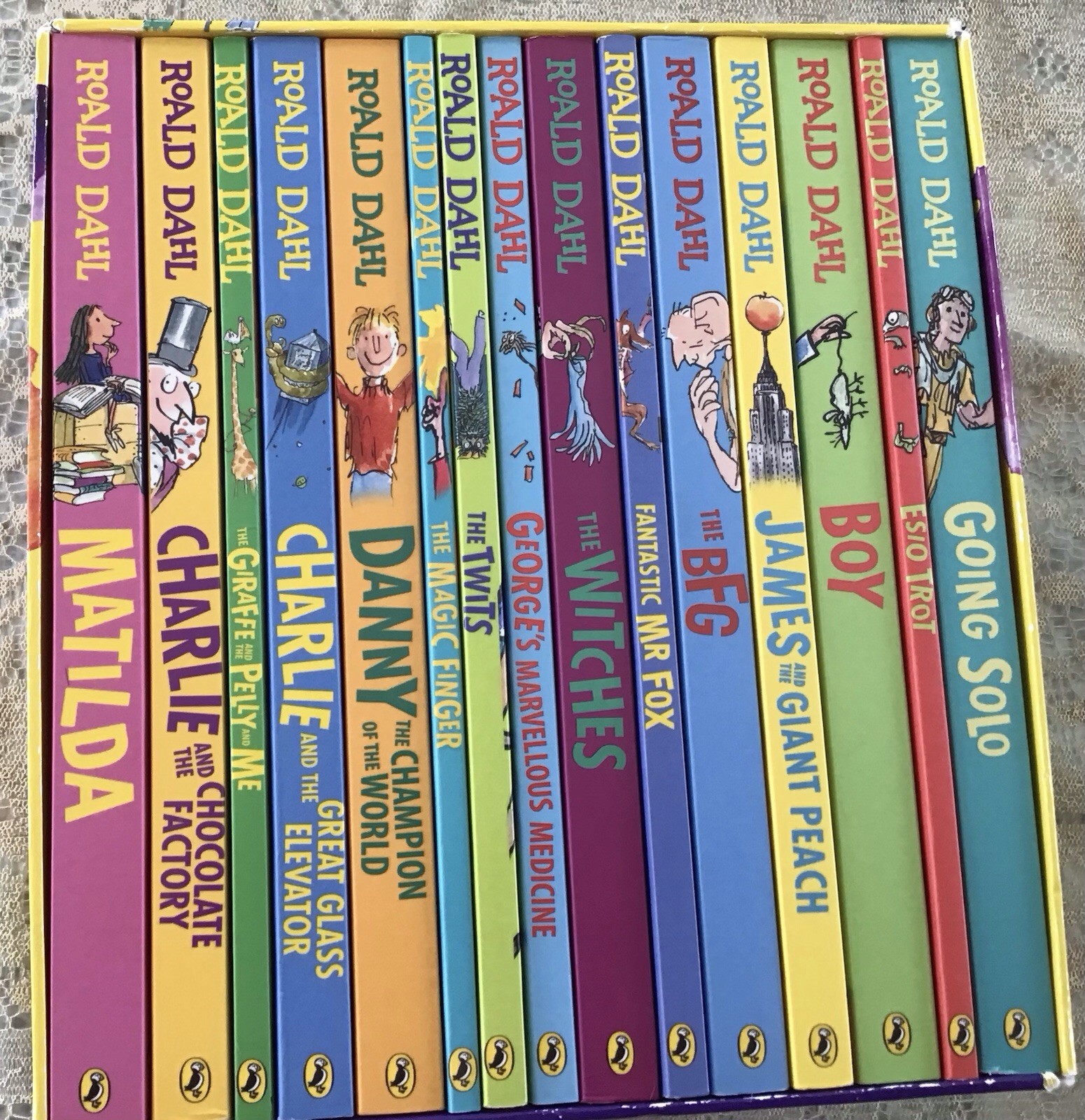 ROALD DAHL COLLECTION 15 Book Box Set