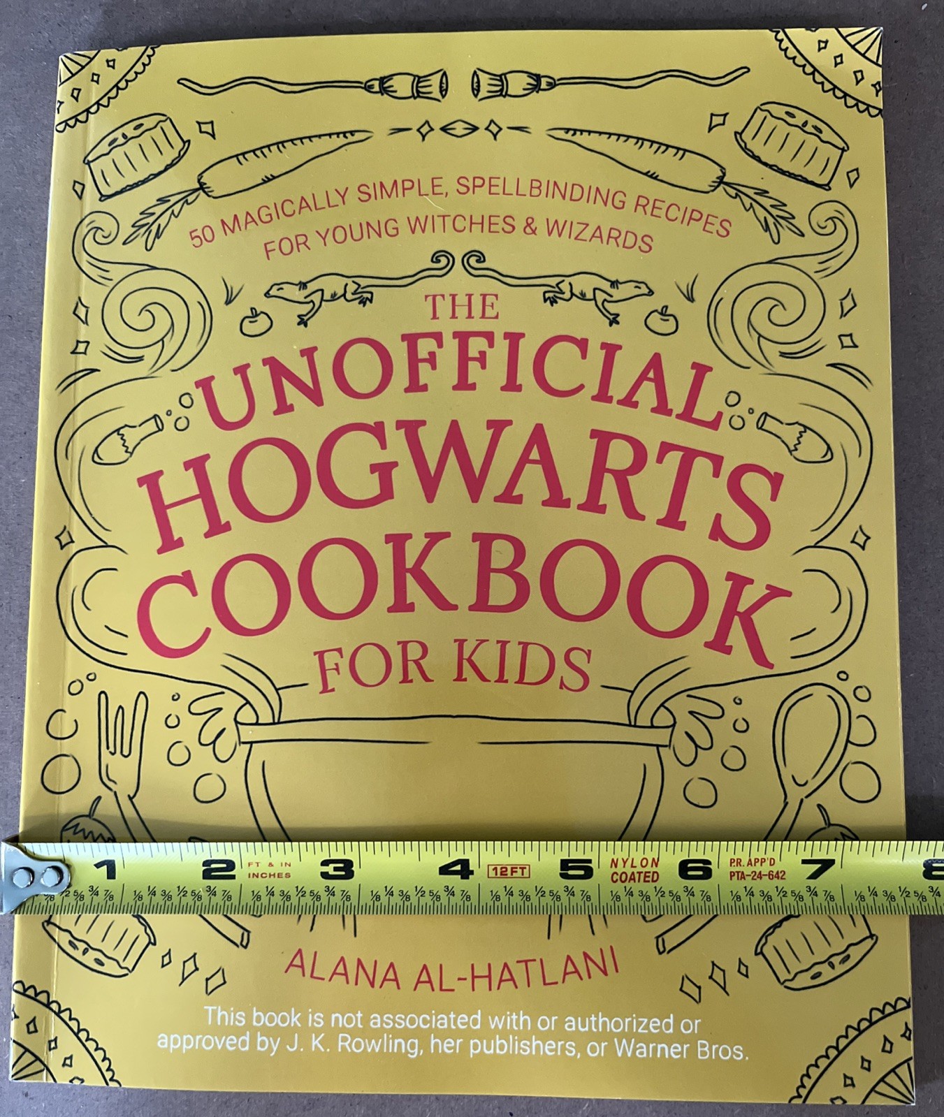 Unofficial Hogwarts Cookbook For Kids, 112 Pages, Softcover, A. Al-Hatlani, 2021