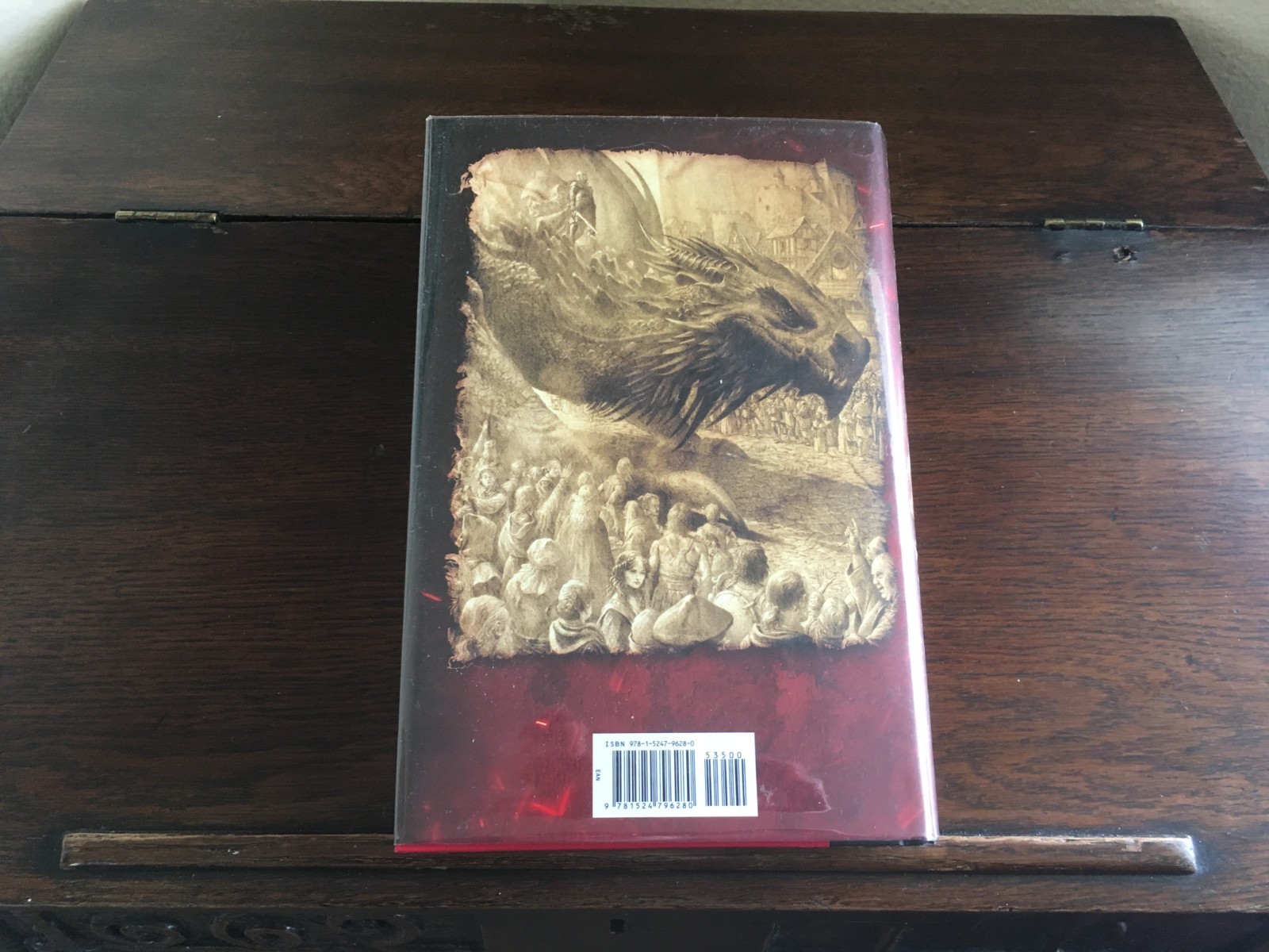 FIRE & BLOOD, George R. R. Martin, SIGNED 1st/1st print 2018 HCDJ prequel