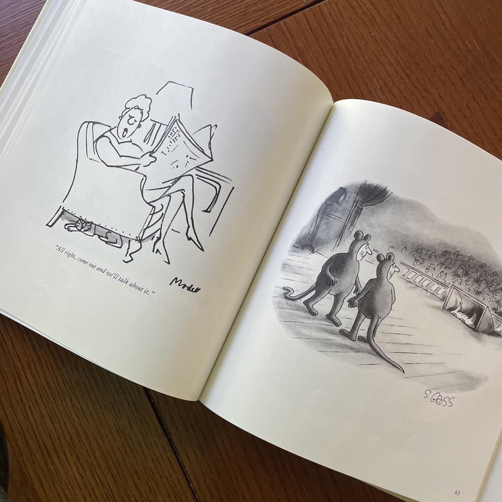 First Edition 1990 The New Yorker Book of Cat Cartoons 104 Pages Feline Humor