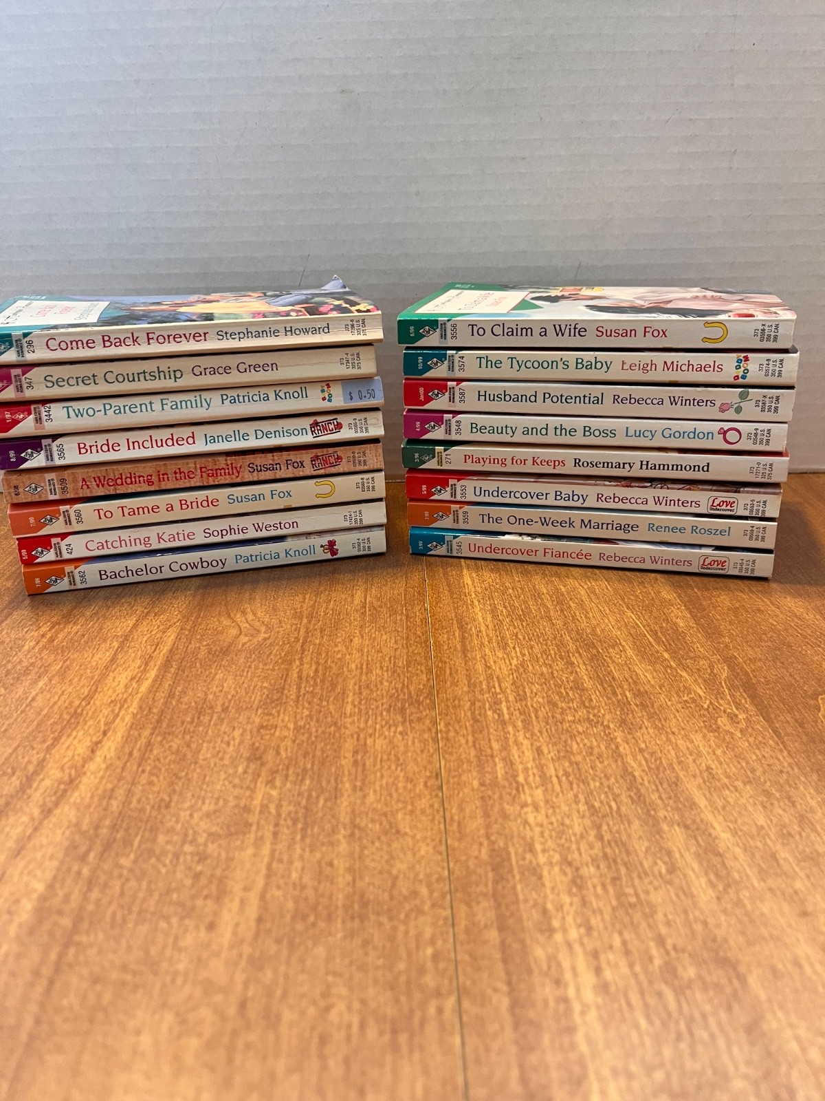 Harlequin Romance Novels Lot of 16 Vintage Paperbacks (See Photos for Titles)