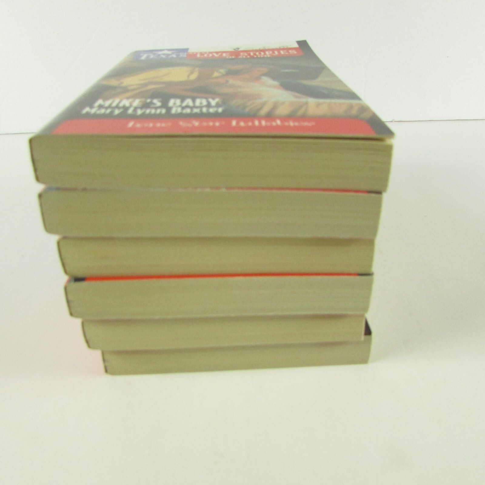 Lot of 6 Vintage Texas Love Stories Lone Star Lullabies Paperback Books