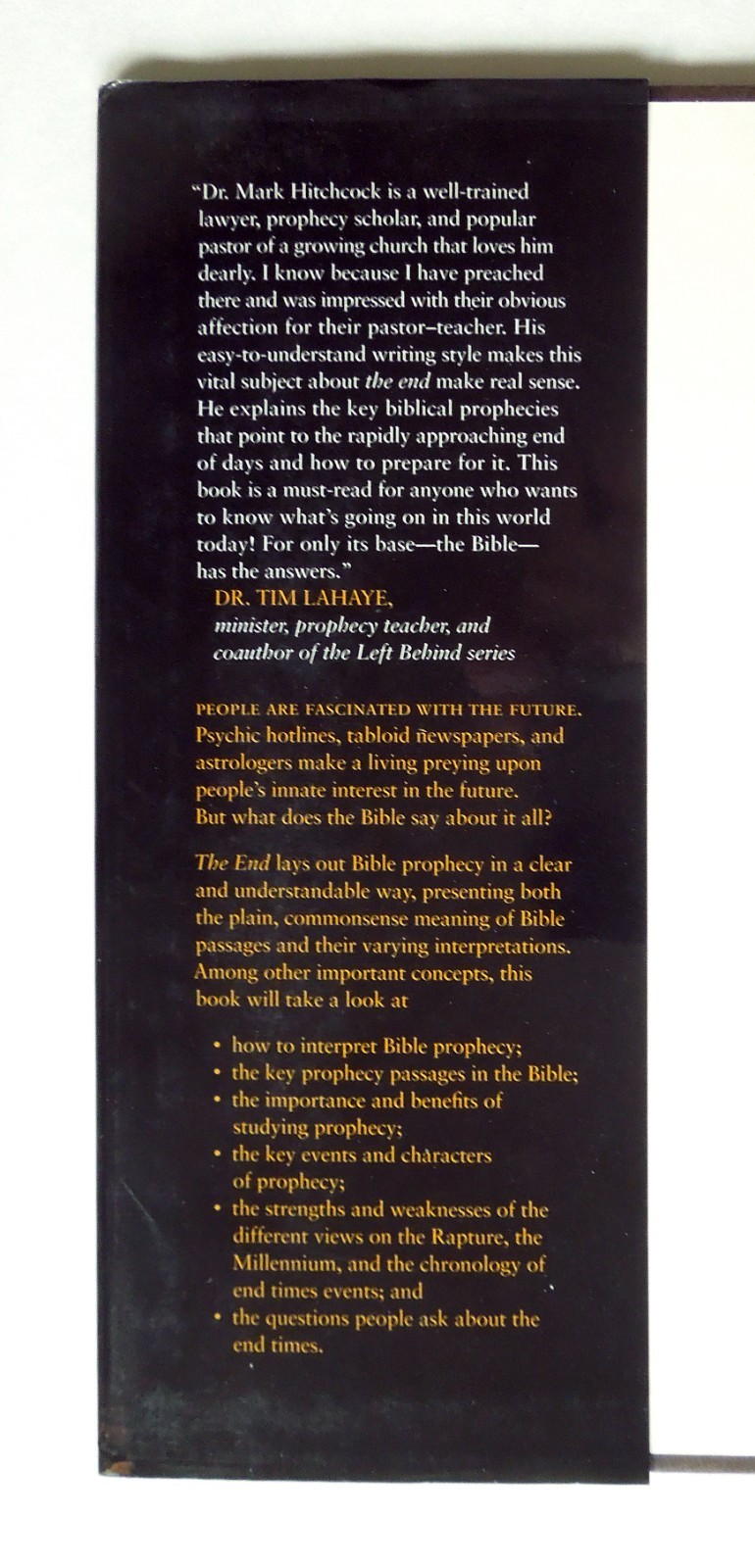 The End – Mark Hitchcock, 2012 hc w/dj, Tyndale House Publishers Inc.