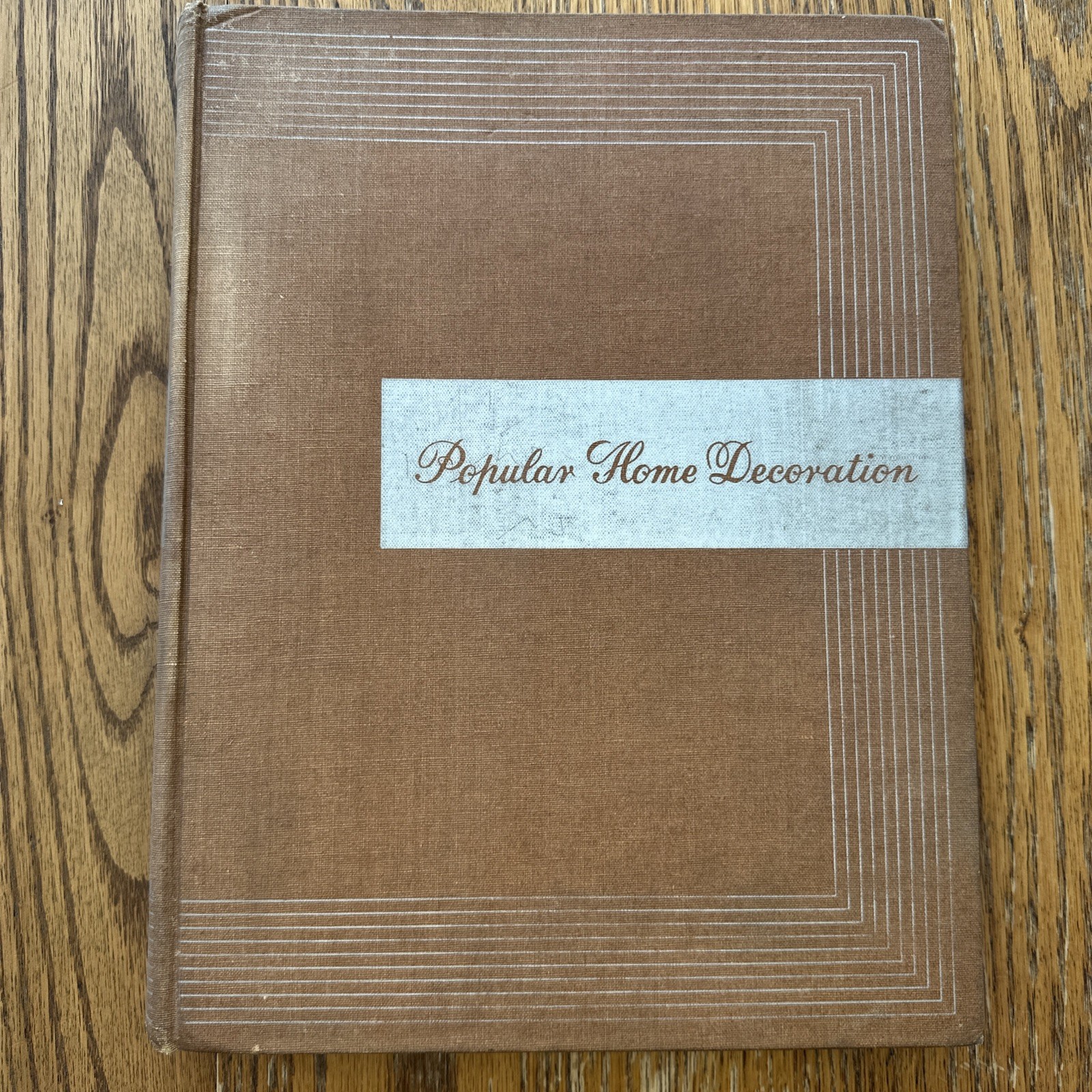 1940 Popular Home Decoration by Mary Davis Gillies HC Decor Ideas Re-Do Old Room