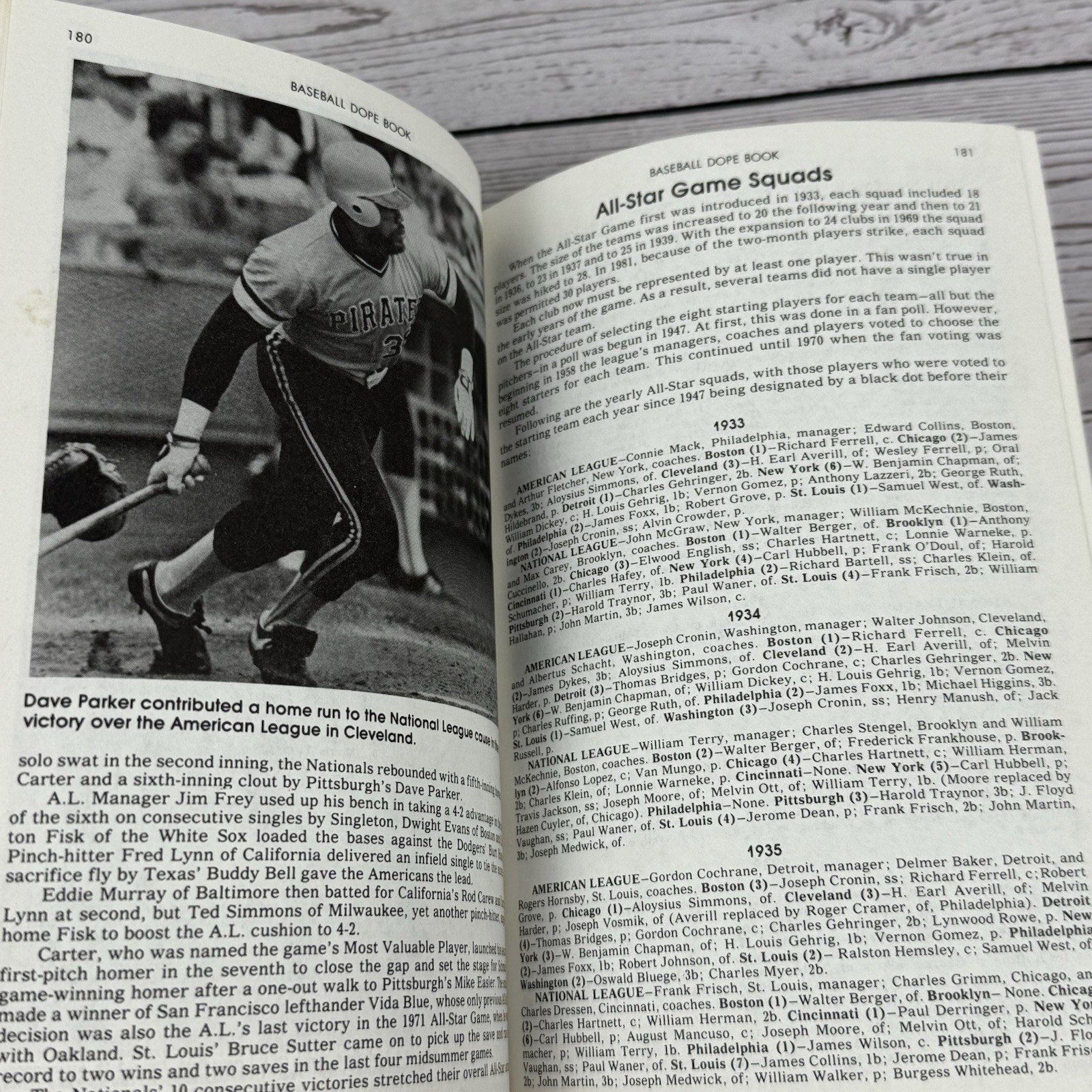 The Sporting News Official Baseball Dope Book 1982 Paperback 432 Pages