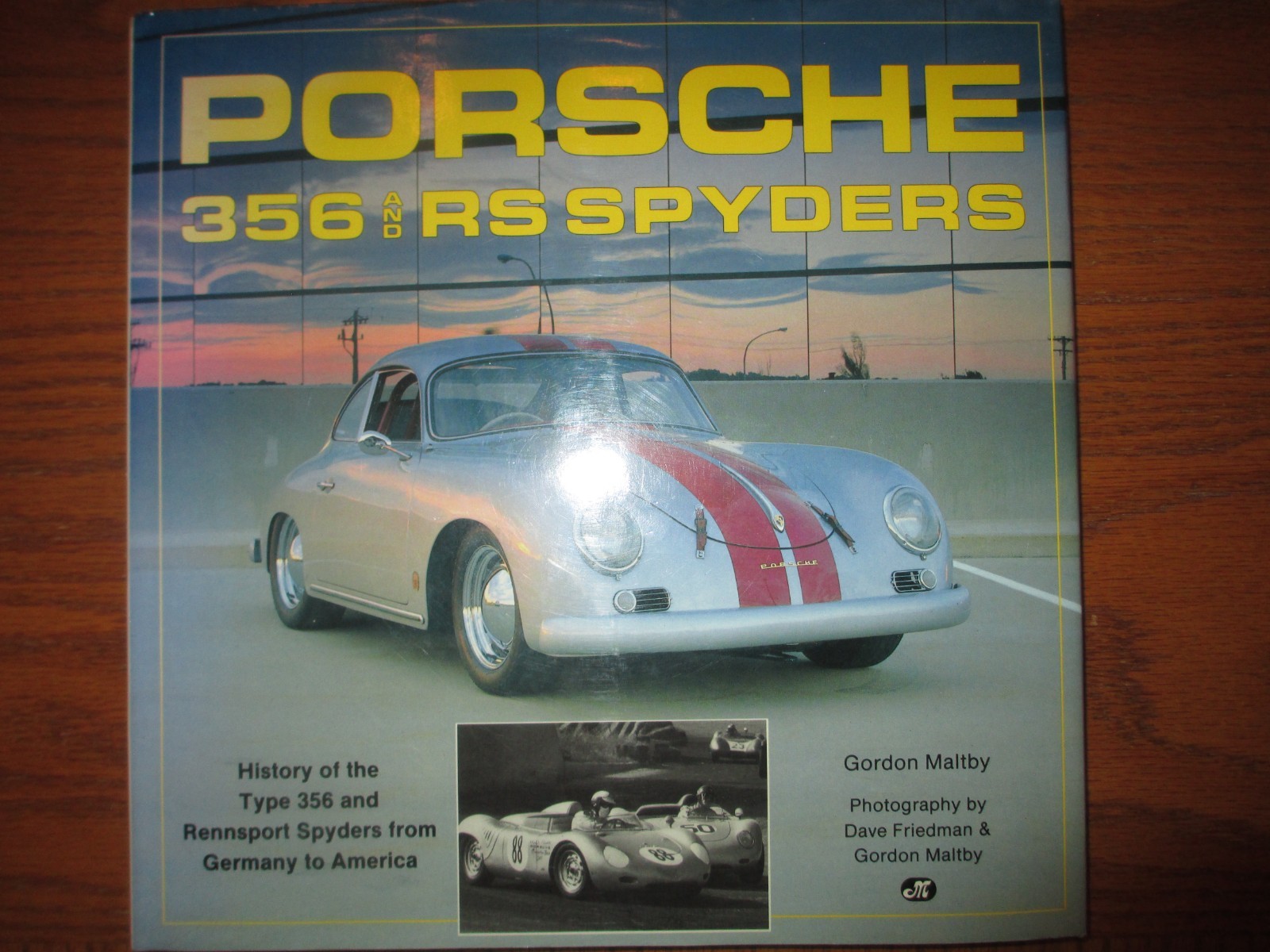 Porsche 356 & RS Spyders book Gordon Maltby hardcover 160 pages