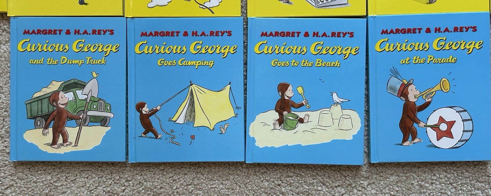 HUGE Lot of 30 Curious George Kids Picture Books Margret and H.A. Rey Treasuries