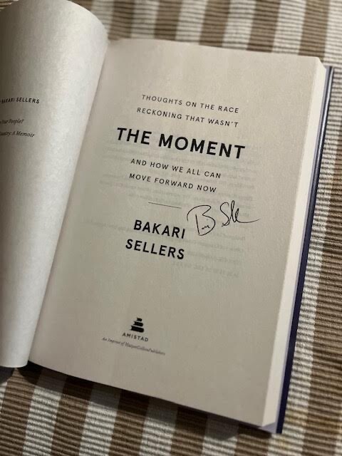 Autographed Moment : Thoughts on the Race Reckoning That Wasn’t Bakari Sellers