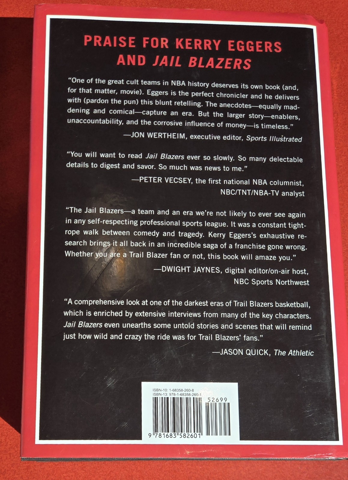 Jail Blazers: How the Portland Trail Blazers Became the Bad Boys of Basketball,