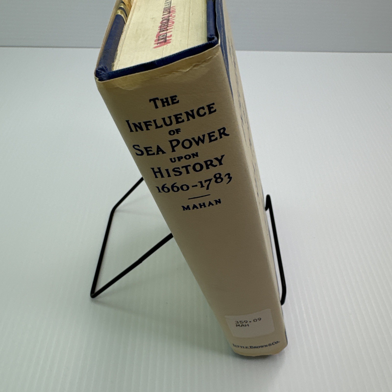 The Influence of Sea Power Upon History 1660-1783 Alfred Thayer Mahan ExLib HC