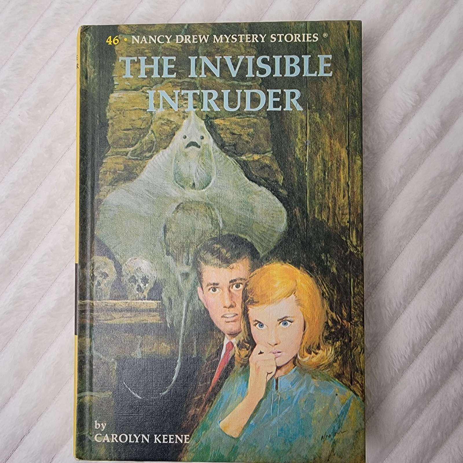 Nancy Drew Mystery Stories #46 The Invisible Intruder 1969 Hardcover by Carolyn