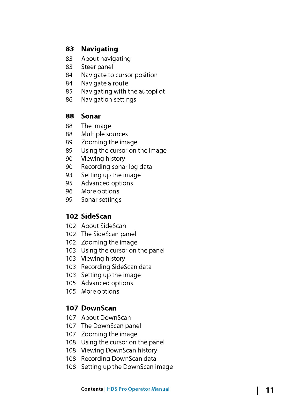 Lowrance HDS PRO Fish Finder Operator Manual Instructions 288 Pages