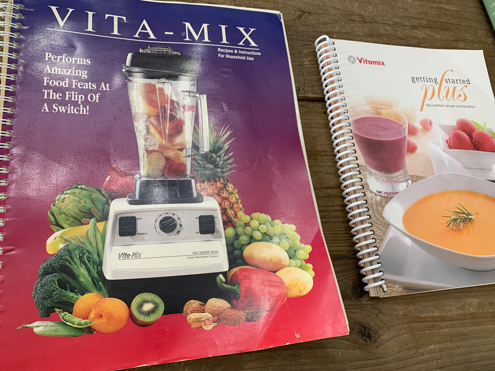 Vita Mix Recipes and Instructions and Getting Started Plus