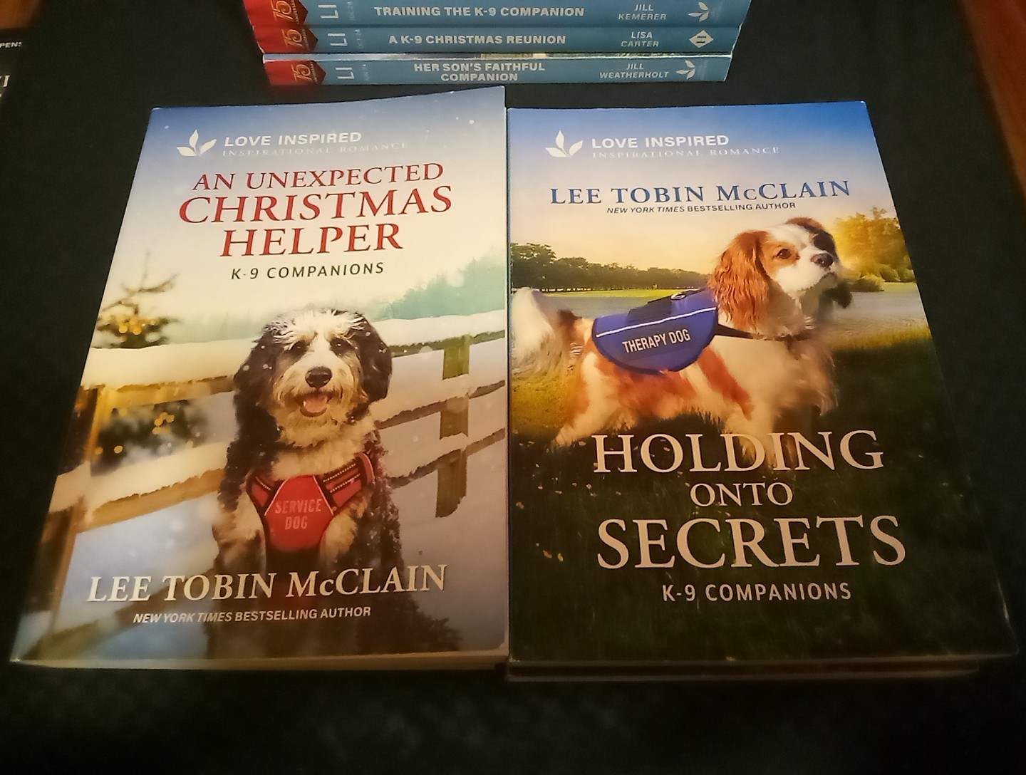 14 LOVE INSPIRED INSPIRATIONAL ROMANCE BOOK LOT MIXED TITLES K-9 COMPANION AMISH