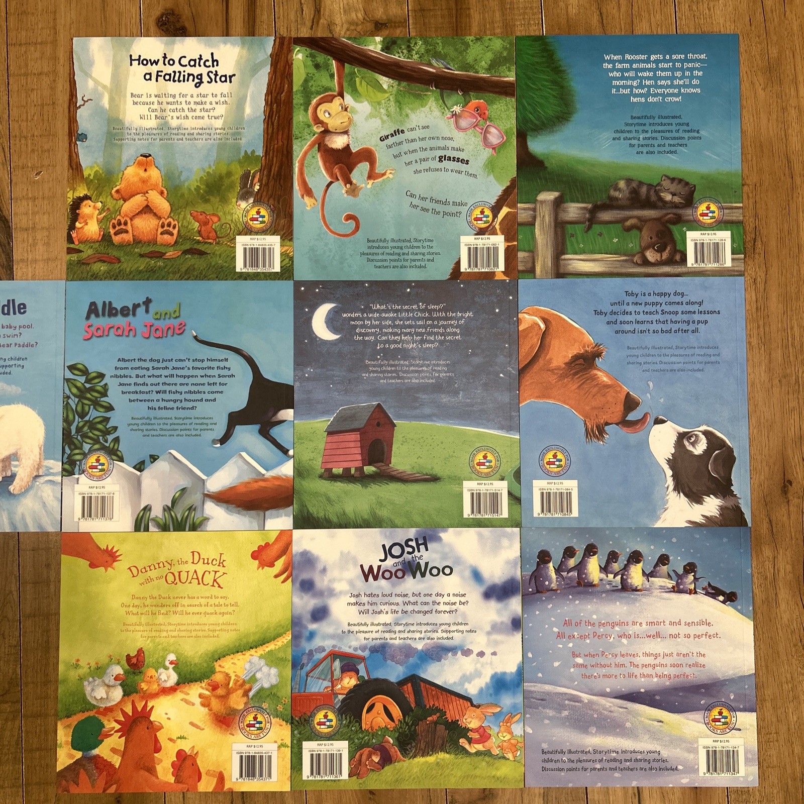 Lot of 10 Children’s Storytime Series Books Are Fun Easy-Read Picture Paperback