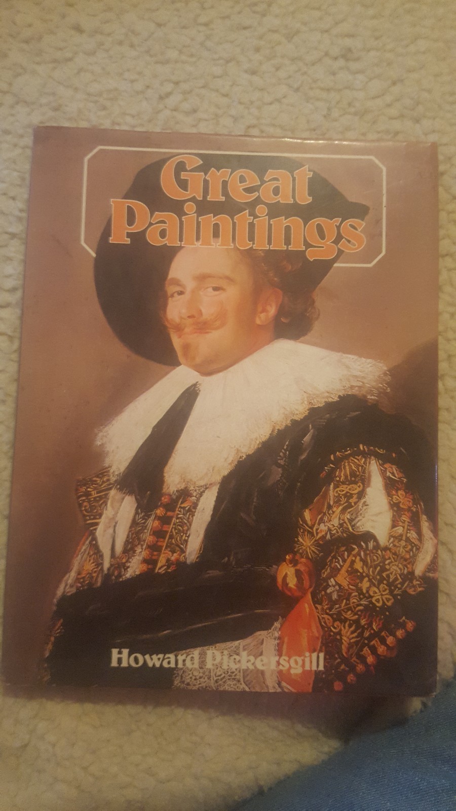 Great Paintings Book by Howard Pickersgill US 1979 SPADEM Paris 125 Pages vtg