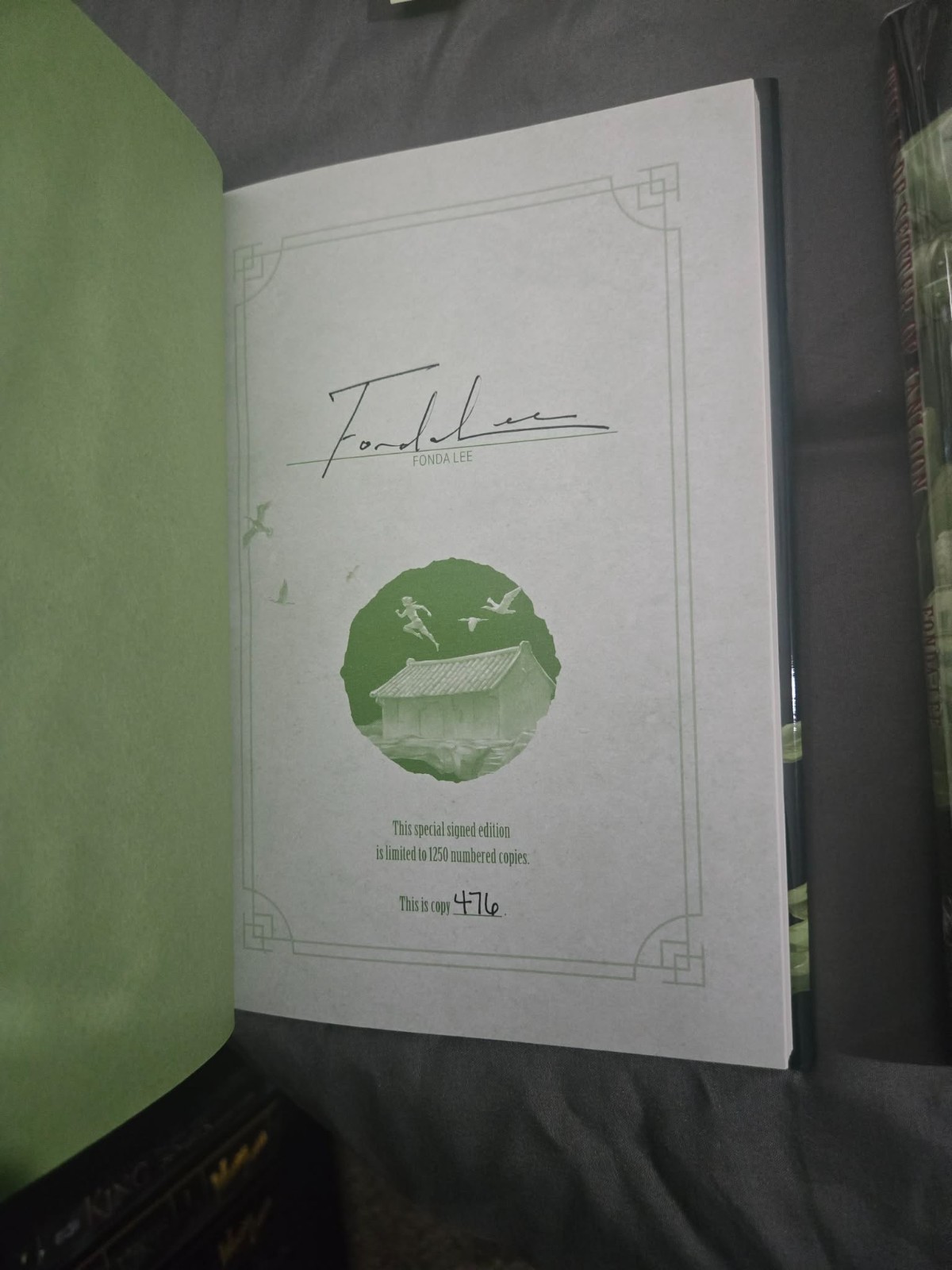 The Green Bone Saga Broken BInding/Subterranean Press Numbered Signed Editions