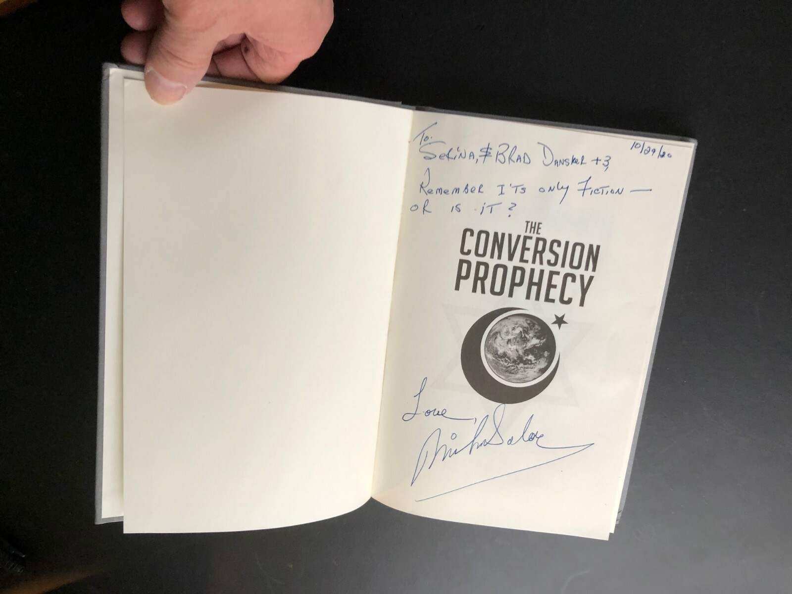 Michael Solomon „The Conversion Prophecy“ SIGNED HC Book Made in USA