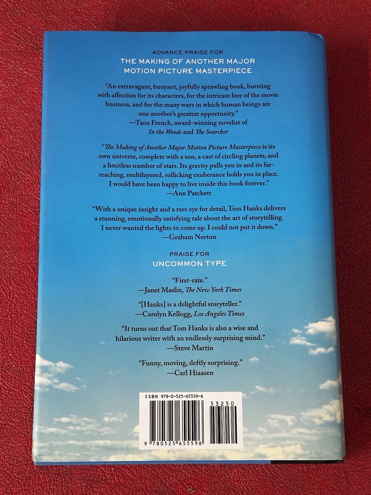 TOM HANKS „THE MAKING ANOTHER MAJOR MOTION PICTURE MASTERPIECE“ 2023 1ST EDITION