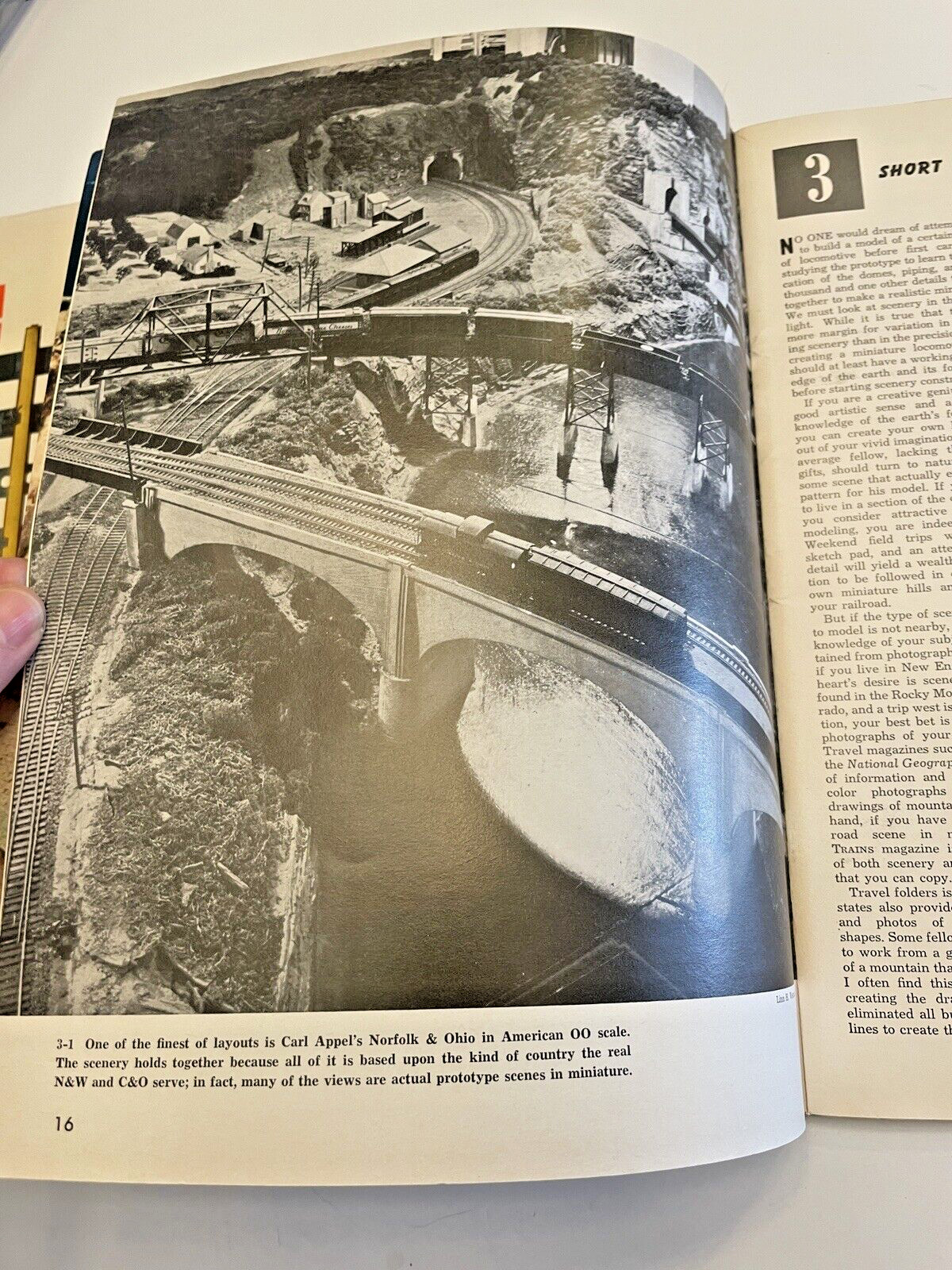 Model Railroads Scenery by Bill McClanahan Paperback 104 Pages 1969 Vintage Book