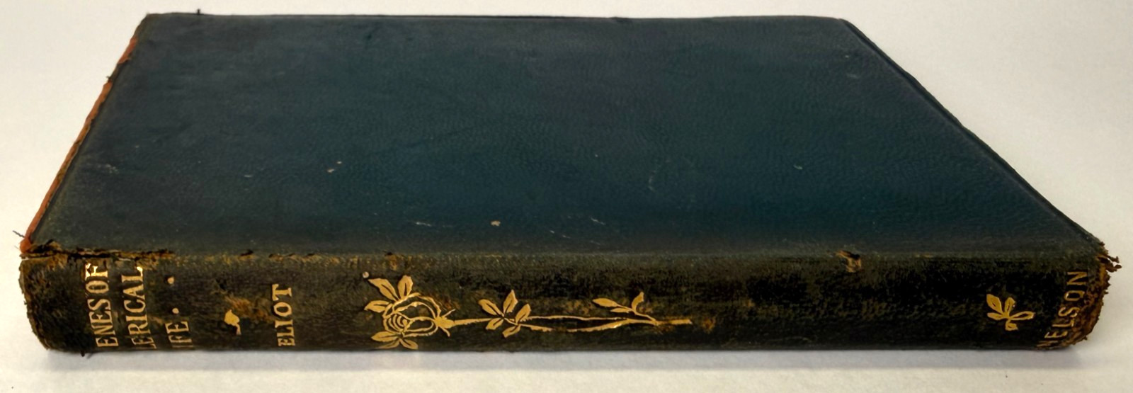 Scenes of Clerical Life, George Eliot, 1913 leather cover