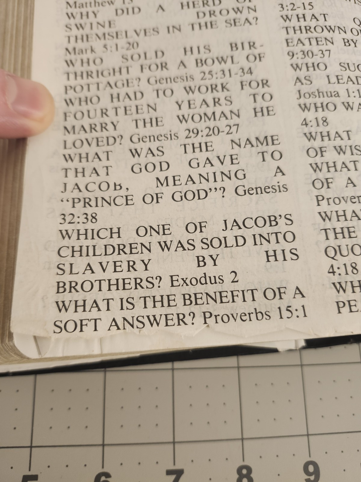 HOLY BIBLE Giant Print with Study Helps KJV Red Letter ~ Dugan 710 Black 1984 SC