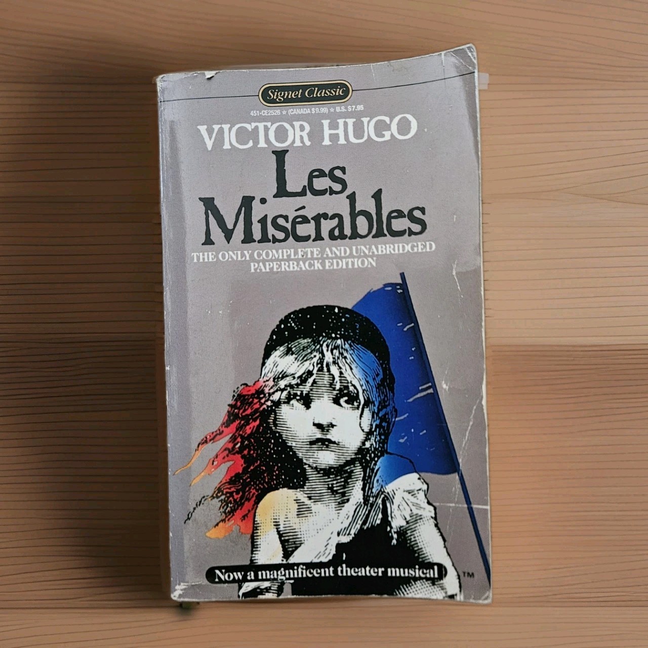 1987. Les Miserables By Victor Hugo Penguin Signet Classic Paperback Translated