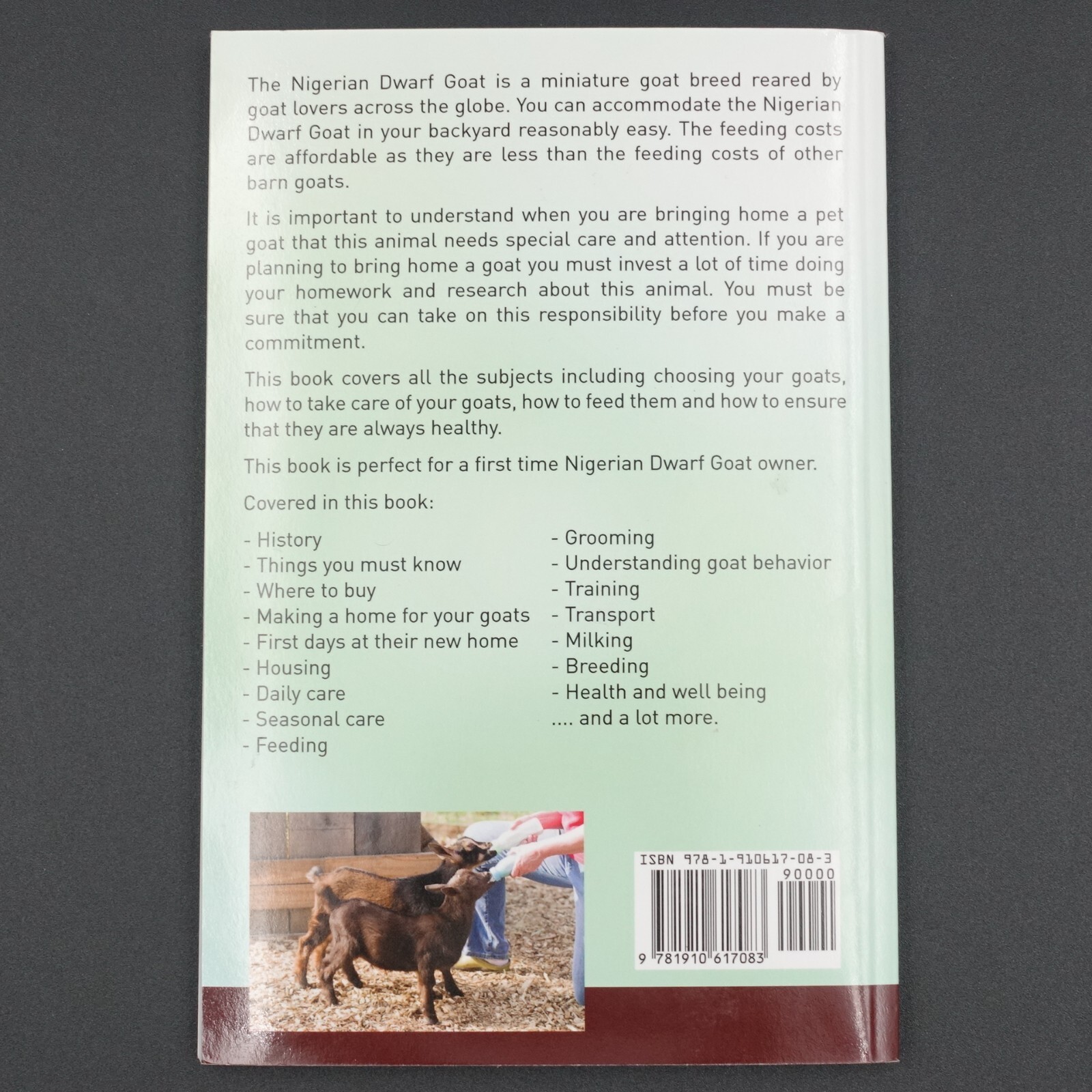 Nigerian Dwarf Goats as Pets by Ludwig Lorrick (2015, Paperback) GC 154 pages