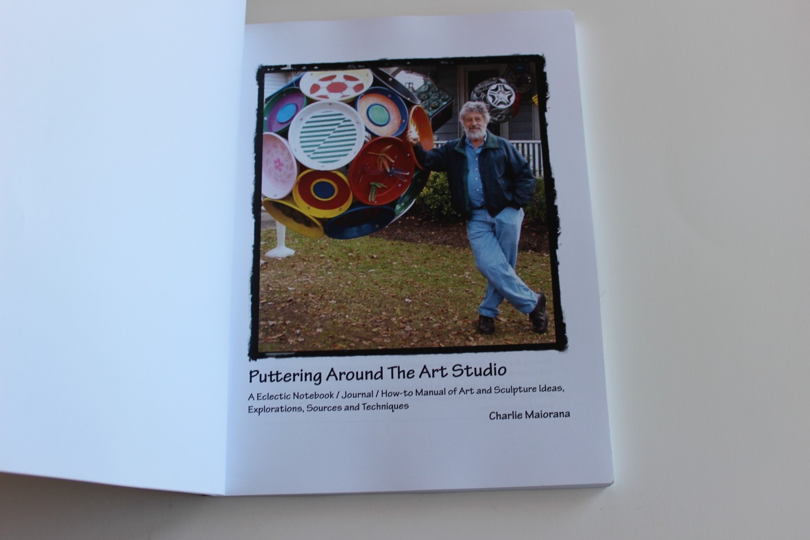 Puttering Around The Art Studio A Eclectic Notebook Charlie Maiorana PB 2019