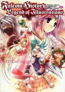 Village Center Publishing Falcom History Anime Mook Book Legend of Illustrations