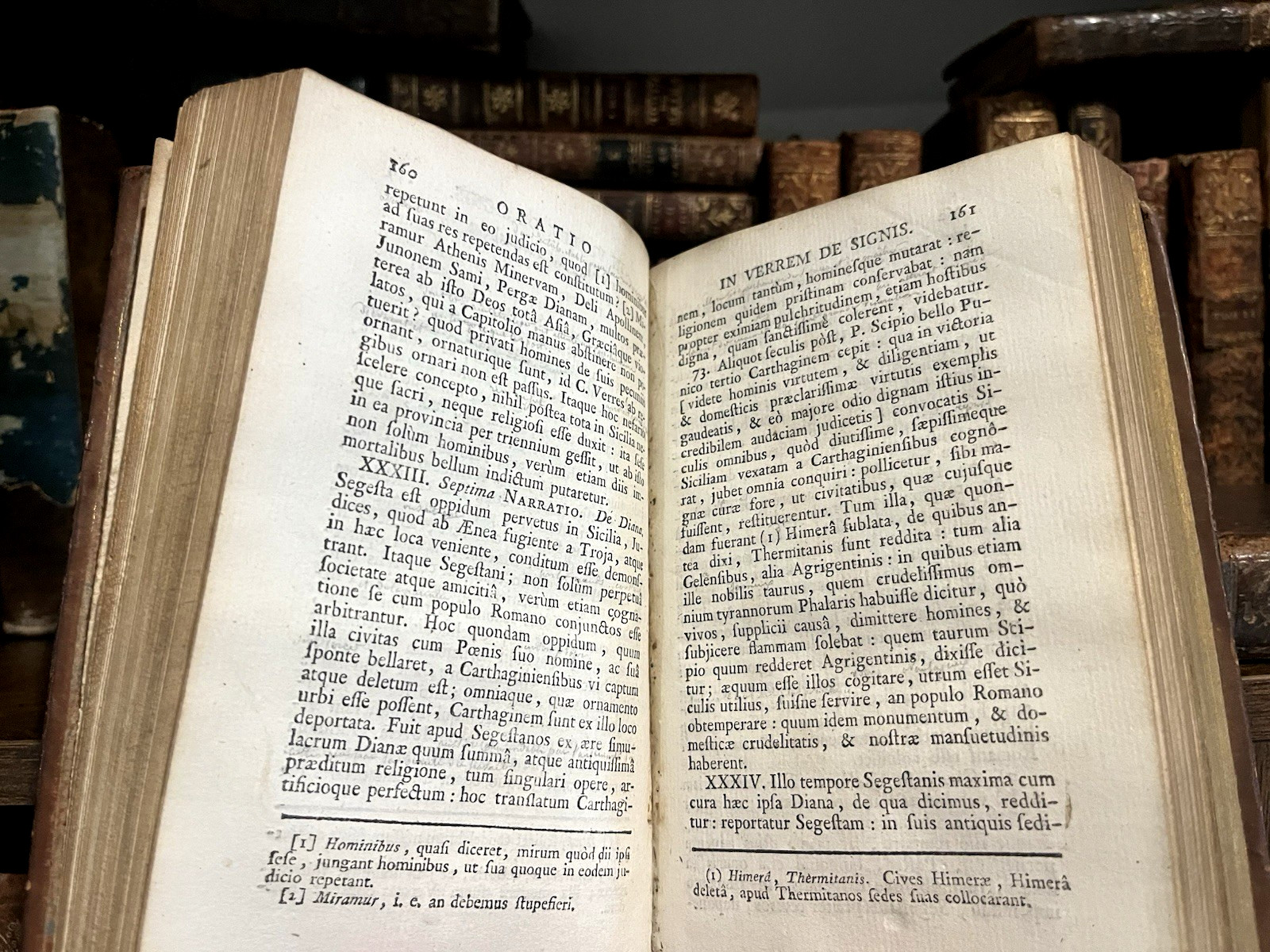 ANTIQUE BOOK IN LATIN from 1700s – Historical Collectible Text from 18th Century