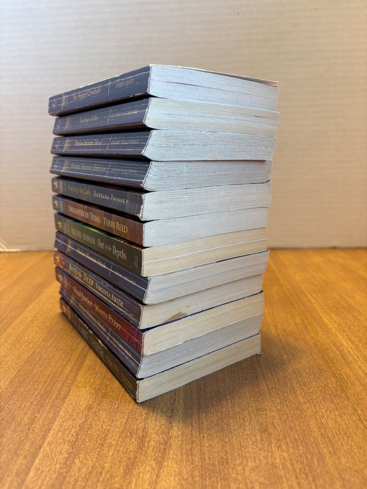 Love Inspired Suspense Lot of 12 Paperback (See Photos for Titles)