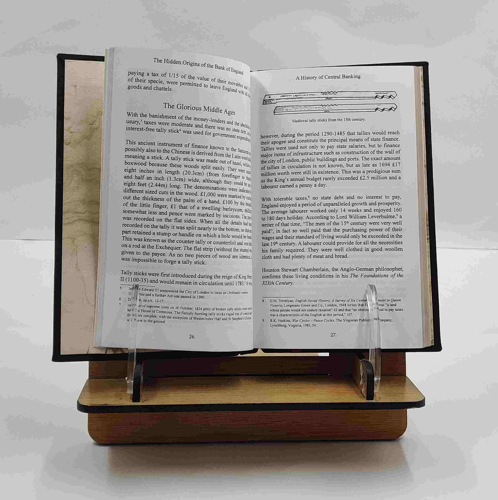 A History Of Central Banking And The Enslavement Of Mank [Premium Leather Bound]