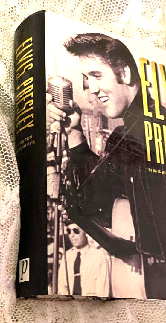 „Elvis Presley Unseen Archives“ Hardcover, by Marie Clayton, 383 pages, 2003