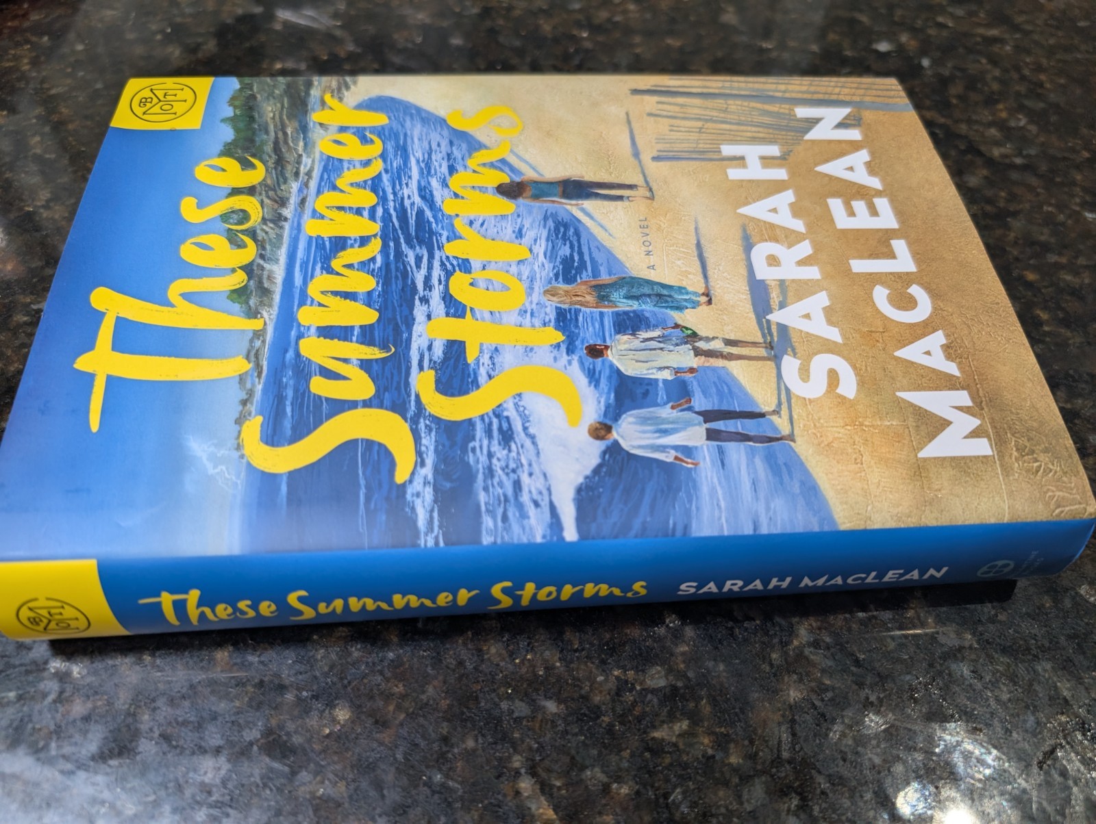 THESE SUMMER STORMS : A Novel by Sarah MacLean Hardcover BOTM July 2025 Like New