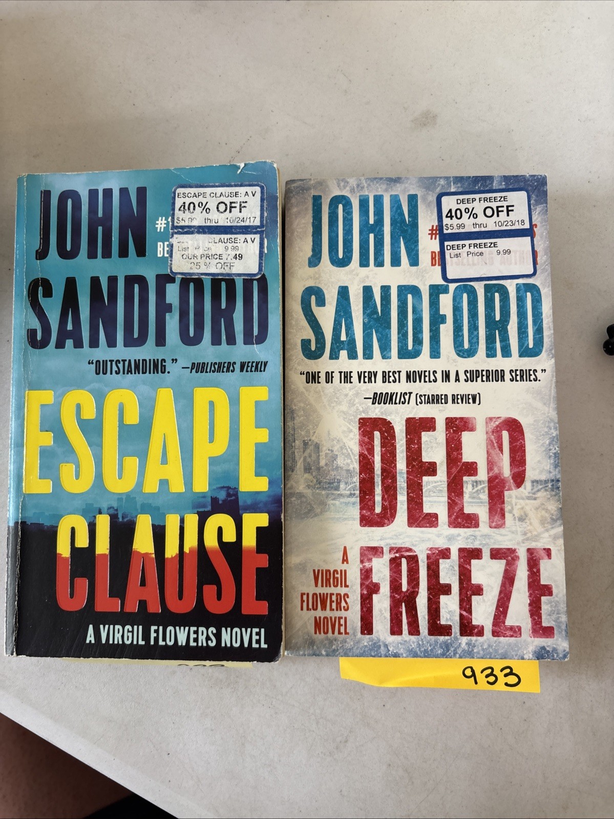 Complete Virgil Flowers Series by John Sandford – Paperback – Free Shipping