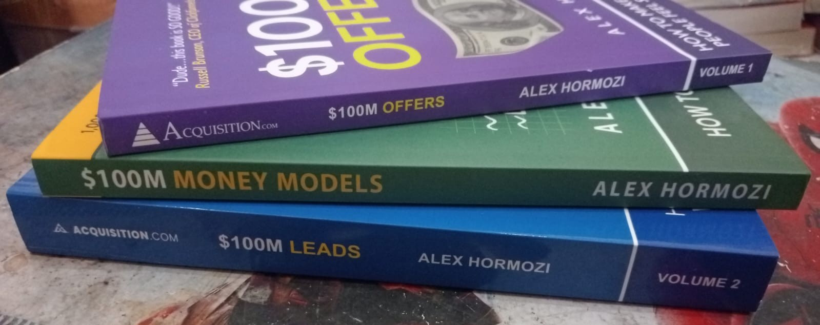 3 BOOK SET $100M Money Models+ $100M Offers+$100M Leads PAPERBACK PB