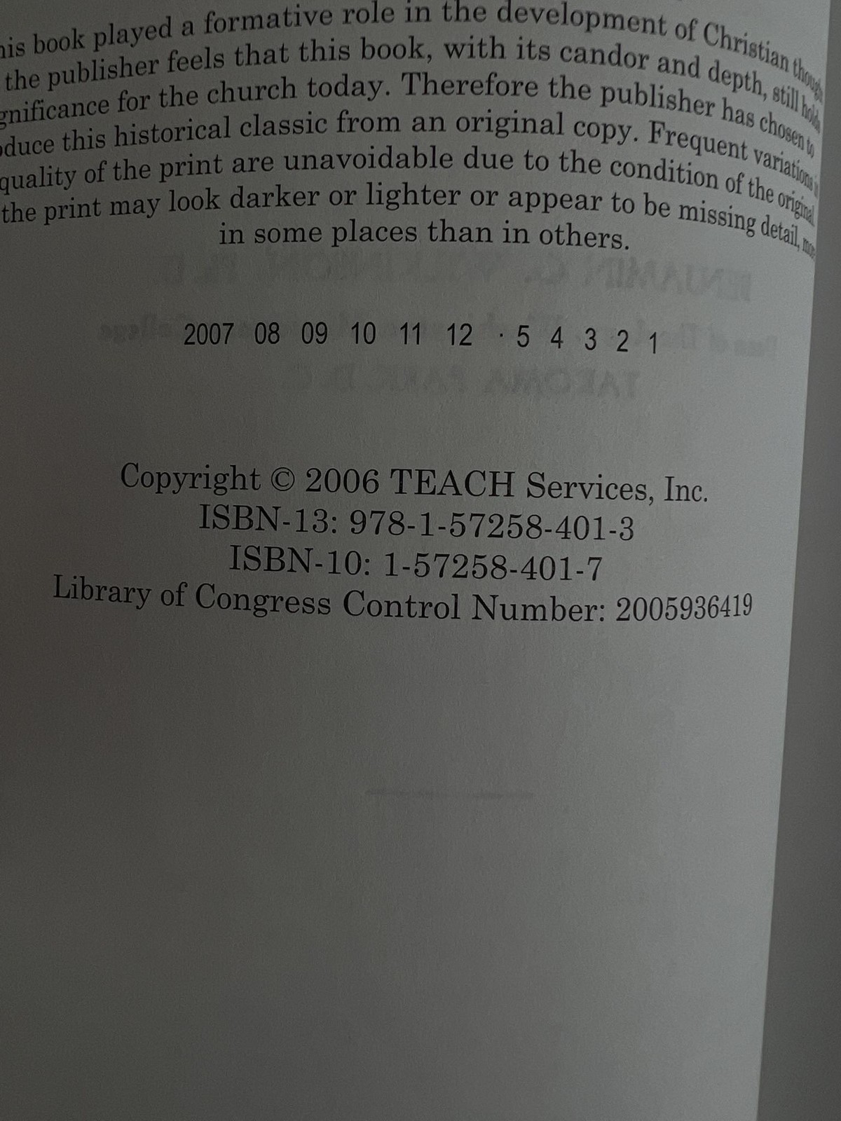 Our Authorized Bible Vindicated Benjamin G Wilkinson TEACH Services Black PB USA